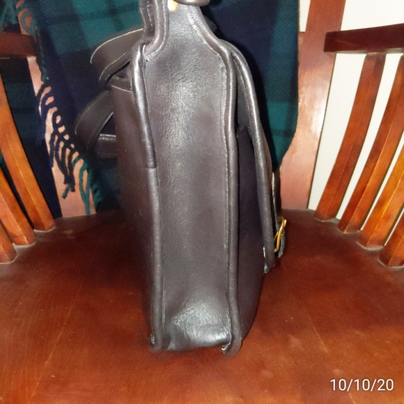 Vtg Coach Executive briefcase messenger bag  1991 - Picture 5 of 13